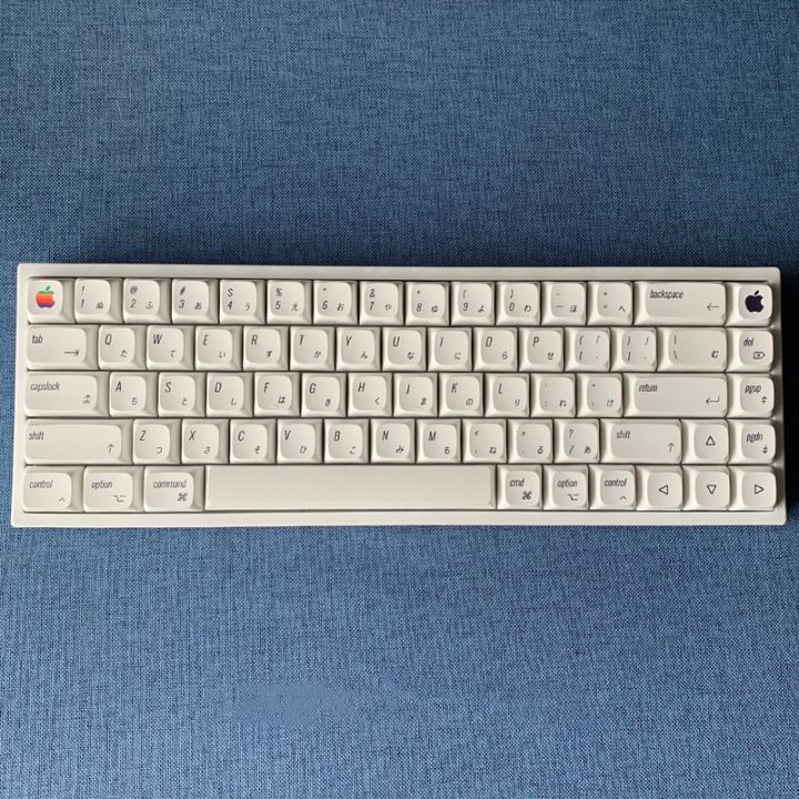 minimalist-white-keycap-xda-profile-japanese-pbt-dye-sub-คีย์บอร์ดเครื่องกล-keycap-124-คีย์