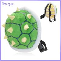 PERPE Koopa Bowser กระเป๋าเป้สะพายหลัง สีเขียวอ่อน นุ่มนุ่มๆ Daypack ชุดคอสเพลย์ ซูเปอร์ กระเป๋าเปลือกหอยเต่ามีเดือยแหลม ทารกทารกแรกเกิด