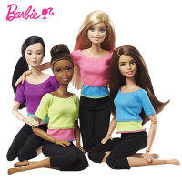 5 Styles Original Barbie Joint Movement Doll Gymnastics Yoga Dancer Soccer Player Barbie Doll Children Educational Toy Girl Gift