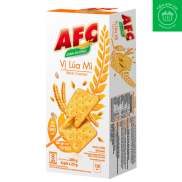 Bánh cracker lúa mì AFC Dinh Dưỡng hộp 200g