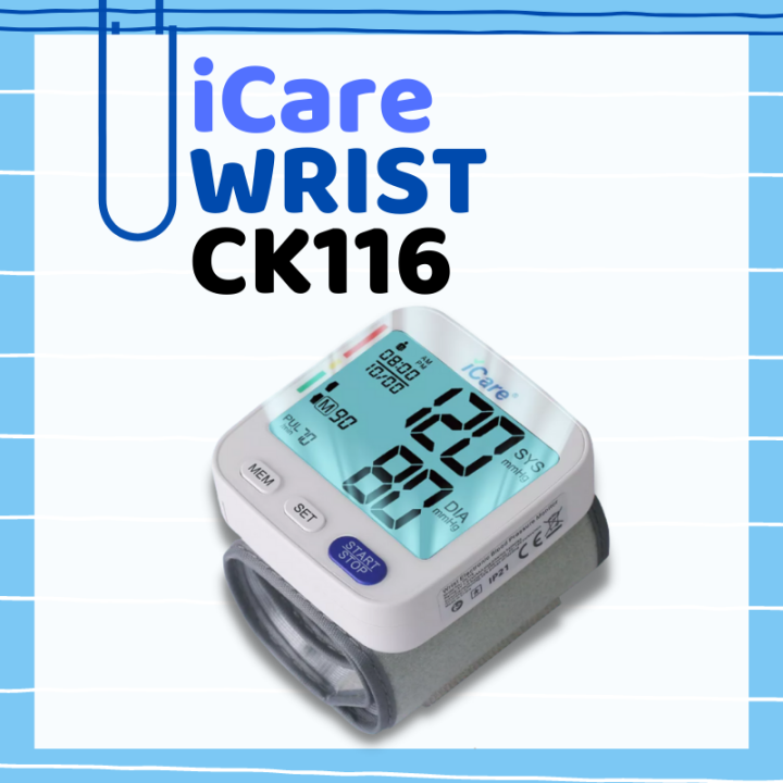 "Easy to Use" DIY Portable Electronic iCare CK116 Wrist Blood