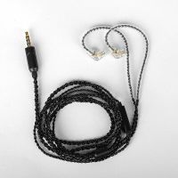 Ear winding type Earphone replacement cable 1.2 meter MMCX pin headphone cable with microphone for KZ UE CCA QDC earphone cord  Cables