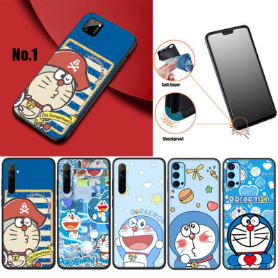 18GV Doraemon อ่อนนุ่ม High Quality ซิลิโคน TPU Phone เคสโทรศัพท์ ปก หรับ Realme XT X2 A5 2 3 5 5S 5i 6 6i 7 7i 8 8S 8i 9 9i Pro Plus X Lite