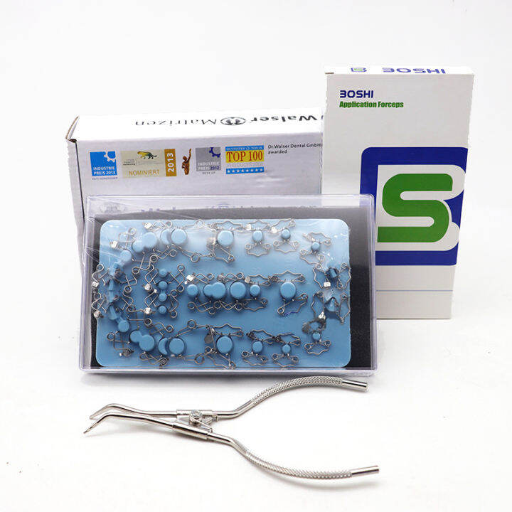 Automatic Dental Matrix Forming sheet Sectional Contoured Metal Matrices Full kit Autoclavabley