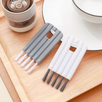 1Pcs Multifunctional Flexible Gap Brush Cup Cover Groove Dead Corner Gap Brush Household Soft Bristles Cleaning Brush 10x4.7cm