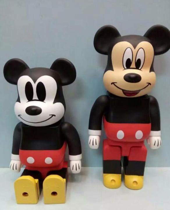 400-bearbrick-disney-mickey-ตุ๊กตาของเล่นสําหรับเด็ก