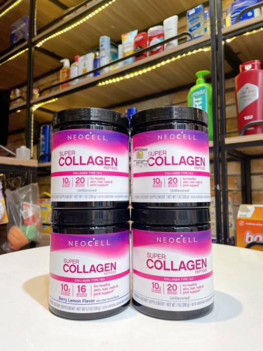 Super Collagen Neocell Peptides có tác dụng chống lão hóa và làm đẹp không?

