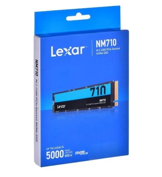 Lexar NM710 500GB 1TB /2TB PCIe Gen4x4 M.2 2280 NVMe SSD Solid