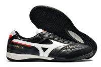 Authentic Mizuno Creation MORELIA IC M8 Mens Sports Shoes Mizuno Outdoor Sneakers Black/White/Red Color Size Eur 40-45