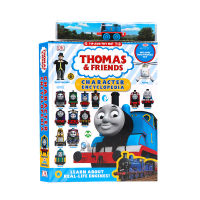 English original DK Thomas and his friends Encyclopedia of characters Thomas and friends character encyclopedia cartoon Popular Science Series extracurricular reading illustration and picture books childrens books