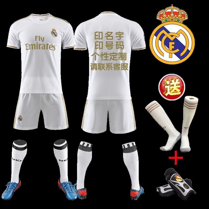 19-20-home-real-madrid-jersey-football-suit-custom-azar-real-madrid-7-c-offer-children