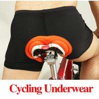 Bike Cycling Shorts Sponge Gel 3D Padded Black Comfortable Wear Resistant Riding Shorts Pants Underwear Size S-XXXL Underpants