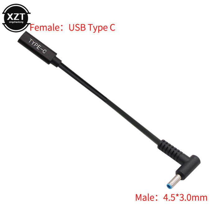 usb-3-1-type-c-หญิงสแควร์5-5-2-5-4-0-1-35-1-7-4-5-3-0มม-แจ็ค-dc-pin-plug-สำหรับ-asus-dell-hp-pc-lap-power-adapter-cable