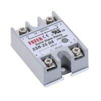 1ชิ้น25a Ssr-25da โมดูลโซลิดสเตทรีเลย์3-32V 24-380vac อินพุต Dc