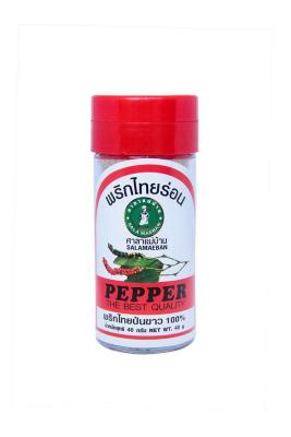 พริกไทยดำป่นแท้ เครื่องเทศ 100% Black Pepper Powder 40 g