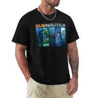 Funny Subnautica Design Arts Multiplayer Gamer T-Shirt Animal Print Shirt For Custom T Shirt Mens T-Shirts Anime