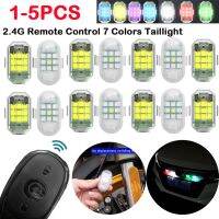 Wireless Remote Control Strobe Light LED Warning Lamp 7 Colors For Car Motorcycle Bicycle RC Drone Flash Position Indicator Lamp Power Points  Switche