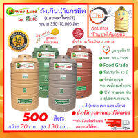 Power Line by SAFE-500 / ถังเก็บน้ำแกรนิต 500 ลิตร (ทราย เทา แดง เขียว) ส่งฟรีกรุงเทพปริมณฑล