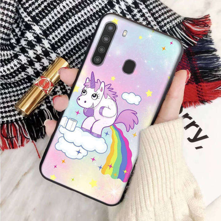 266rr-cute-unicorn-อ่อนนุ่ม-ซิลิโคน-เคสโทรศัพท์-ปก-หรับ-oppo