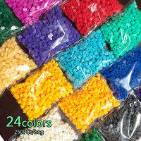 6000ชิ้น8*8มิลลิเมตรเพชรอาคารบล็อก24สี250ชิ้นถุง DIY 3D อิฐขนาดเล็กสำหรับเด็กการศึกษาของเล่นของขวัญเด็ก