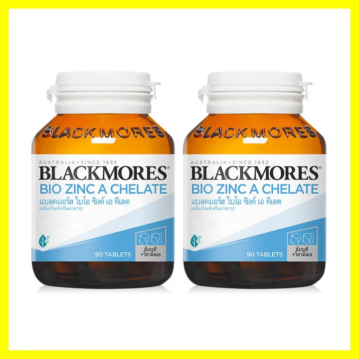 แพ็คคู่-blackmores-bio-zinc-a-chelate-90-tablets