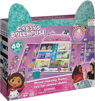 Gabbys Dollhouse tabletop parent-child game Gabbys Dollhouse play house toys authentic