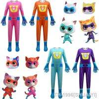 SHUAIYI SuperKitties คอสเพลย์ Macacões สำหรับ crianças meninos Halloween Costume Performance Romper Dia de Todos os Santos novo