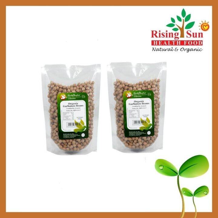 Health Paradise Organic Garbanzo Beans 500Gm Twin Pack Lazada