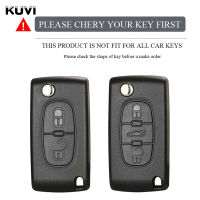 HushdgNew TPU รถ Remote Key Case สำหรับ Peugeot 107 207 307 308 407 607 3008 5008สำหรับ Citroen Xsara Picasso C5 C6 C8 Keylesskouh