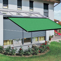 Sun Shade Sail Breathable Farbic Canopy กันสาด Shelter สี่เหลี่ยมผืนผ้า UV Block Canopy สำหรับ Patio Backyard สนามหญ้าสวน