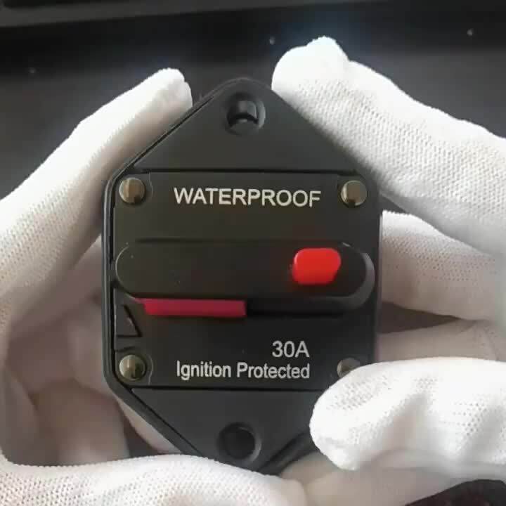 Car Audio Modification with Switch Automatic Fuse Holder Power Supply