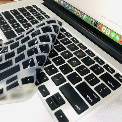 Silicone Keyboard Cover Skin Protector Film for MacBook Pro 13 15 17 for MacBook Air Retina A1369A1502A1278A1286 EU/US Keyboard