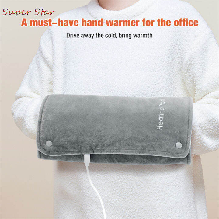 Super Star Portable Lightweight Electric Heating Pad Hand Warmer With