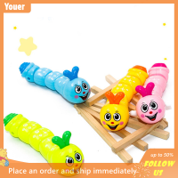 【Youer】 1PC พลาสติก Caterpillar WIND UP ของเล่นนาฬิกาตลกของเล่นเด็กการศึกษาของเล่น