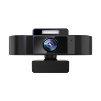 Webcamera Met Microfoon Draaibare Camera S Voor Live-uitzending Video Bellen Conferentie Werk Hd1080P Webcam Computer Pc Webcam