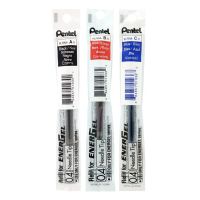 Pentel ไส้ปากกาหมึกเจล เพนเทล Energel LRN4,LRN5,LR7,LR10 สีดำ,สีน้ำเงิน,สีแดง