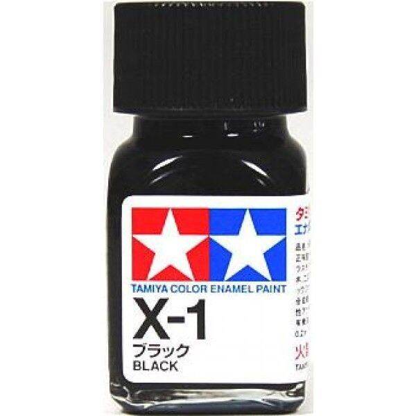 TAMIYA ENAMEL PAINT X1 BLACK Lazada