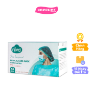 Khẩu trang y tế NIVA 4 lớp SMS hộp 50 cái