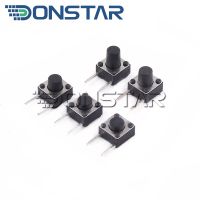 20PCS Push Button Touch micro switch black tact switch cap Tactile Tact switch Toy switch 6x6x4.3/5/6/7/8mm 6x6x4.3/5/6/7/8