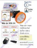 ส่งฟรี !! Bigblue ไฟชุดLED 1 หลอด วอลุ่ม รุ่น 30W-04 (แสงสีขาว -แสงสีเหลือง)