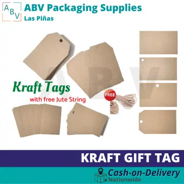Kraft String Tags (unprinted)