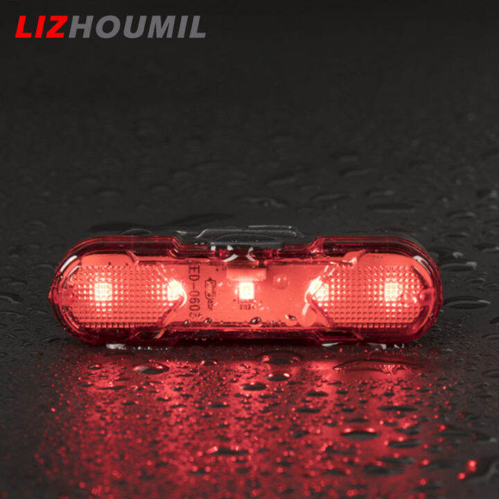 lizhoumil-ไฟท้ายจักรยานกันน้ำแบบชาร์จ-usb-การหมุน360องศา4โหมดแสงจักรยานเสือภูเขาสำหรับการขี่กลางคืน