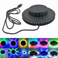 5W USB RGB Party Light Sound Activated Rotating Disco Light LED Ball Stage Effect Strobe Lamp KTV Bar Party Decoration Lighting