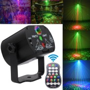 90 Pattern Stage Laser Lights LED Disco Light Bar Strobe Lamp RGB DJ Disco