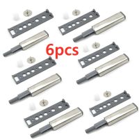 【CC】❈◆✲  Push Latches for Cabinets 6 Pack to Cabinet Hardware Press Latch Door Release