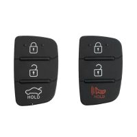 Ruer Pad เคส Kunci Remote Mobil พับได้3ปุ่มสำหรับ Hyundai I30 I35 Solaris Verna Ix20สำหรับ Kia RIO K2 K5 Sportage Key