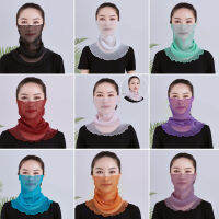 Spring Summer New Solid Ladies Snood Comfortable Soft Versatile Scarf Fashion All-match Women Thin Small Silk Neck Protector E06