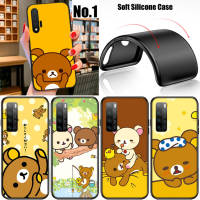 XMX89 Rilakkuma Cartoon อ่อนนุ่ม High Quality ซิลิโคน TPU Phone เคสโทรศัพท์ ปก หรับ Huawei P10 P20 P30 Pro Lite Y5P Y6 Y6P Y7A Y8P Y9A Y8S Y9S Y7 Y9 Prime