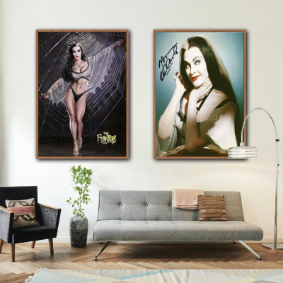 ภาพวาดโปสเตอร์ Lily Munster Canvas Wall Art-24X36สำหรับตกแต่งบ้านและห้องนอน