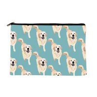 Women Golden Retriever Printed Make up bag Fashion Women Cosmetics Organizer Bag for Travel Colorful Storage Bag for Lady Bag